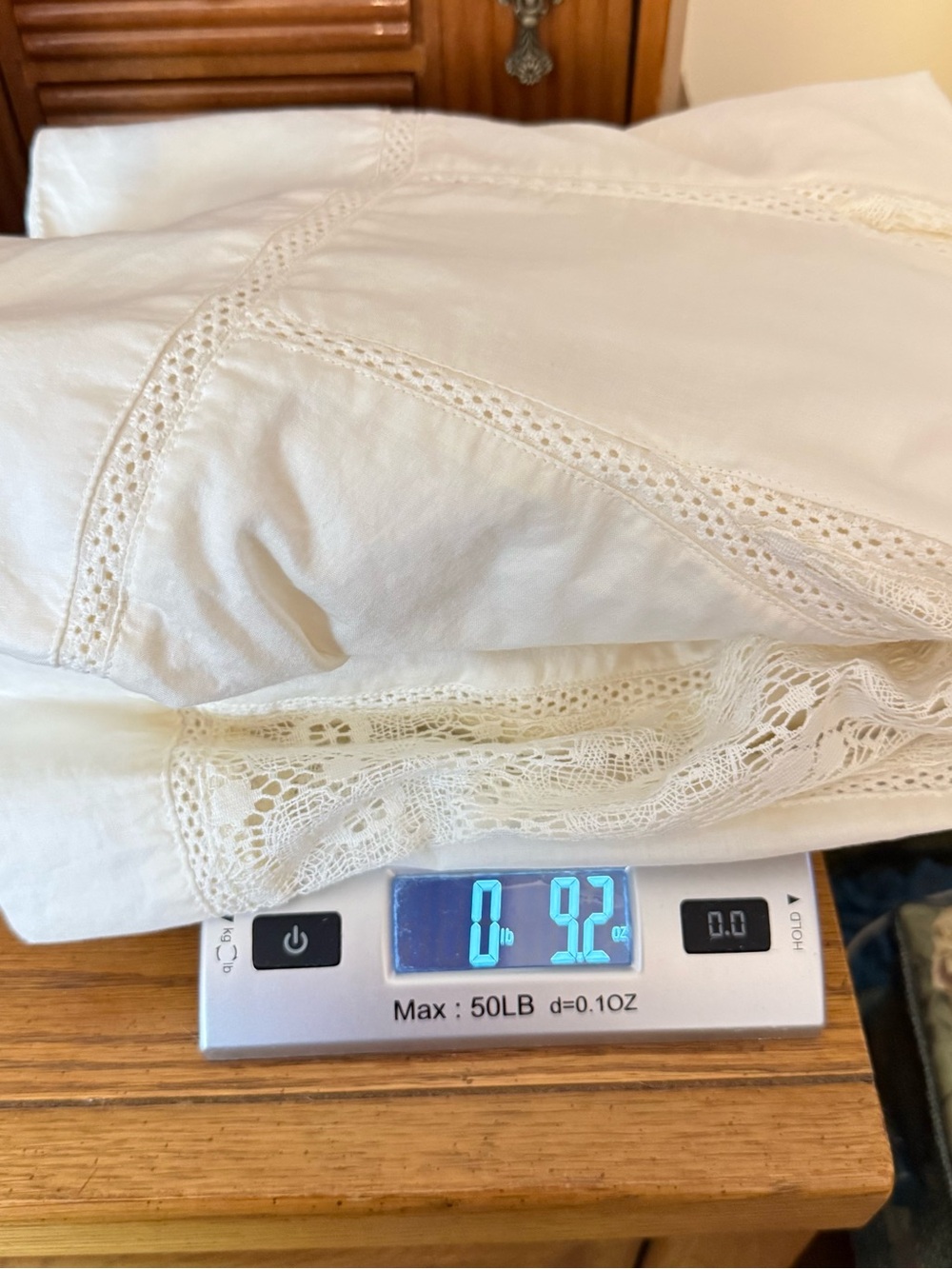 Apt 9 Cotton Ivory Skirt Lace Panels Women’s Size 8 Lined Feminine Romantic - Picture 9 of 9